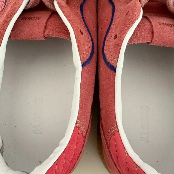 NWOT Alohas TB.490 Rife Pink Leather Sneakers Size 39/8-8.5 Women’s - Picture 10 of 15